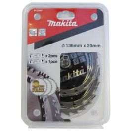 Makita B-33897 Set de hojas de sierra 136x20x16Z+24Z Precio: 97.68999977. SKU: B1D3BVW6DT