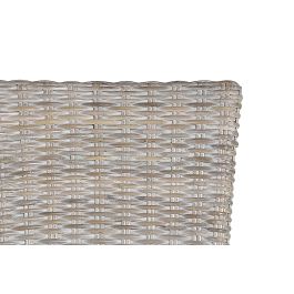 GINER Y COLOMER - Lote de 2 Sillas de Rattan con Cojín, Color Gris, Altura Asiento 47 cm
