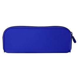Antartik Prisma Estuche Portatodo Rectangular Silicona Soft Azul Oscuro 185x75x50 mm