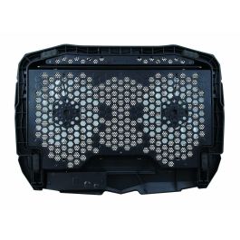 Conceptronic Thana07B Soporte Base Refrigeración para Portátiles hasta 17", 2 Ventiladores 125mm, Negro con Iluminación Azul