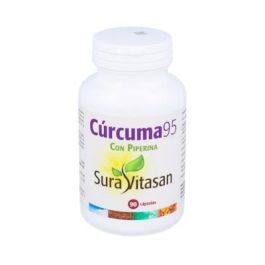 SURA VITASAN Cúrcuma 95 90 Cápsulas - Extracto Estandarizado con 95% Curcuminoides y Piperina Precio: 46.5899995. SKU: B17NZB599R