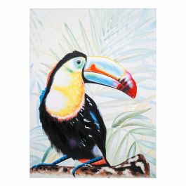 Cuadro Alexandra House Living Toucan Lona Madera de abeto 120 x 3 x 90 cm Precio: 48.50000045. SKU: B14D5GMGFE