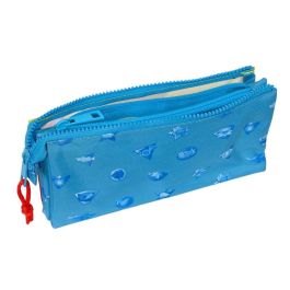 Portatodo Triple SuperThings Rescue force Azul 22 x 12 x 3 cm Portatodo Triple SuperThings Rescue force Azul 22 x 12 x 3 cm