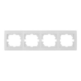 Solera Marco horizontal para 4 elementos blanco 296x81x10mm serie Europa erp74u Precio: 6.50000021. SKU: S7906937