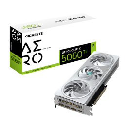 Gigabyte Tarjeta Gráfica GeForce RTX 5060 Ti AERO OC 8G - 8GB GDDR7 128-bit PCI-E 5.0 2647 MHz 3x DP 1x HDMI GV-N506TAERO OC-8GD Precio: 520.88999963. SKU: B1DW8PJVYY