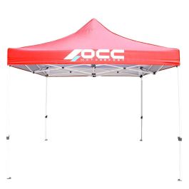 Occ Motorsport OCCCARP02 Carpa Plegable 3x3M Acero 40mm Lona Oxford 420D Roja Impermeable Ignífuga M1 Alta Resistencia UV Occ Motorsport OCCCARP02 Carpa Plegable 3x3M Acero 40mm Lona Oxford 420D Roja Impermeable Ignífuga M1 Alta Resistencia UV