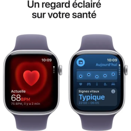 Apple Watch S11 Aluminium Cellular 46mm Plata (Sportarmband nebelviolett)