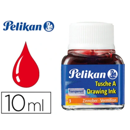 Pelikan Tinta china bermellon bote 10 ml para dibujar y pintar Precio: 4.49999968. SKU: B13J3JRXLL