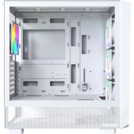 Montech X5 TG Midi Tower Blanco para PC Gaming