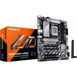 Gigabyte B860 DS3H WIFI6E Placa Base ATX para Intel Core Ultra, DDR5 hasta 9066MHz, Wi-Fi 6E, PCIe 5.0, 2.5GbE LAN, USB 3.2 Gen 2x2 - 9MB86D3H6-00-G10