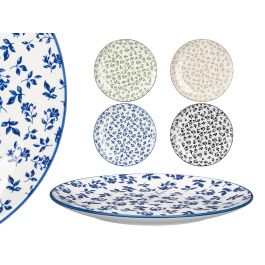Plato Postre Vessia Cerámica Porcelana Colores Surtidos Azul Beige Negro Verde 19.5x19.5x1.5 cm (Set de 24) Precio: 44.41668. SKU: B1JMVLSAWP