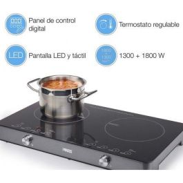 Placa de Inducción Princess 303011/ 2 placas de 260mm/ 1800-1300W