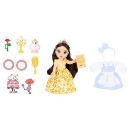 JAKKS PACIFIC Muñeca Bella La Bella y la Bestia Disney 15cm articulada con accesorios