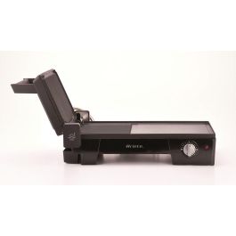 Ariete 1916 Grill Eléctrico 3 en 1 Multifunción | Plancha y Parrilla para Bocadillos y Carne | Apertura 180º | Placas Antiadherentes