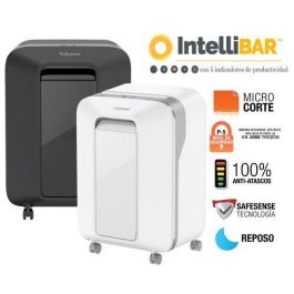 Destructora Fellowes Lx201 Negra (12H Partic.) Nv.Seg.5- Particula 2X12Mm, Ancho 200Mm, Dep.22L Precio: 360.49999964. SKU: B182FCVJ94