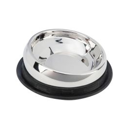 Comedero para Perro Trixie Ø 19 cm 250 ml Gris Caucho