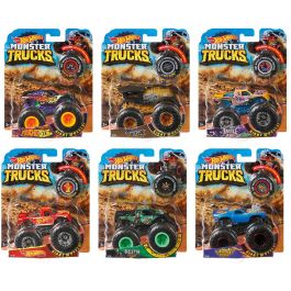 Hot Wheels Fyj44 Monster Truck Todoterreno Básico 1:64 con Ruedas Gigantes y Rueda Coleccionable para Niños +3 Años Precio: 7.58999967. SKU: S2402195