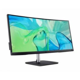 Acer CB343CURb Monitor 34" 86.4cm UltraWide Quad HD 3440x1440 IPS Curvo 3800R Negro Plata