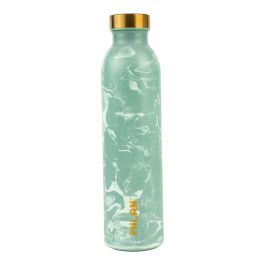 Milan Botella Isotérmica Serie Lava de Acero Inoxidable 0,59L Verde. Mantiene 12h caliente/24h fría. Tapón rosca hermético. Base antideslizante. Precio: 17.78999959. SKU: B124TE4RN9