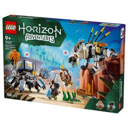 Lego Horizon Adventures 77037 Aloy y Varl contra Testudien y Sawtooth - Juego de Construcción para Niños y Niñas a Partir de 9 Años