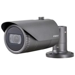 Hanwha Cámara IP bullet 4MP Varifocal Motorizado 2-10mm Antivandálica IK10 IP66 PoE IR 30m WDR H.265 Wisenet Q