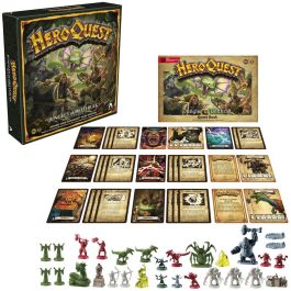HASBRO Heroquest Selvas de Delthark - Expansión Juego de Mesa en Inglés para 2-5 Jugadores +14 Años