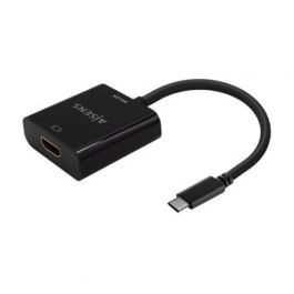 AISENS - CONVERSOR USB-C A HDMI 4K@30HZ, USB-C/M-HDMI/H, NEGRO, 15CM AISENS - CONVERSOR USB-C A HDMI 4K@30HZ, USB-C/M-HDMI/H, NEGRO, 15CM