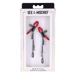 Cadena Con Pinzas Para Pezones Sportsheets Sex and Mischief Cadena Con Pinzas Para Pezones Sportsheets Sex and Mischief
