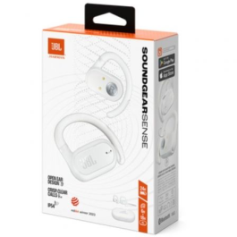 Auriculares Bluetooth JBL Soundgear Sense con estuche de carga/ Autonomía 8h/ Blanco Auriculares Bluetooth JBL Soundgear Sense con estuche de carga/ Autonomía 8h/ Blanco