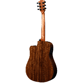 LAG Guitarra Acústica Dreadnought Tramontane Hyvibe 20 A/E Cutaway con Autoamplificación y Multiefectos Integrados