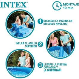 Piscina hinchable redonda easy set con depuradora filtro (capacidad 3077 litros) 305x61 cm Piscina hinchable redonda easy set con depuradora filtro (capacidad 3077 litros) 305x61 cm