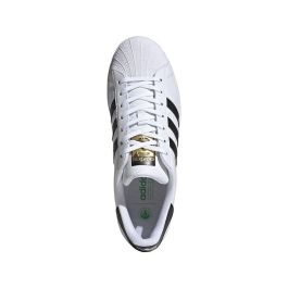 Zapatillas de Running para Adultos Adidas Superstar Vegan Blanco