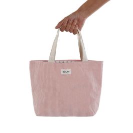 Bolsa Versa Corduroy Rosa 9 x 22 x 23 cm Bolsa Versa Corduroy Rosa 9 x 22 x 23 cm