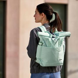 Milan Mochila Urbana C-Cierre Superior Enrrollable 10 L Serie 1918 Verde