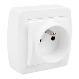 Solera Base Bipolar T/T con Sistema Francés Superficie Mural MUR60FU 74x72x28mm Blanco Polipropileno 16A 250V Precio: 5.89000049. SKU: S7906959