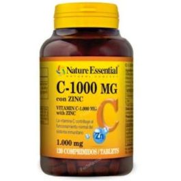 NATURE ESSENTIAL Vitamina C 1000mg + Zinc, Mantenimiento Sistema Inmune, Sabor Naranja, 120 Comprimidos Precio: 17.5899999. SKU: B19VG2B6SJ