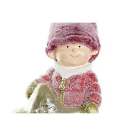 Figura Navidad Tradicional DKD Home Decor Rojo Blanco 18.5 x 55 x 25.5 cm (2 Unidades) Figura Navidad Tradicional DKD Home Decor Rojo Blanco 18.5 x 55 x 25.5 cm (2 Unidades)