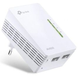 TP-Link TL-WPA4220 Adaptador Powerline Extensor Wi-Fi N AV600 600Mbps PLC 300Mbps Wi-Fi Doble Puerto Ethernet Alcance 300m
