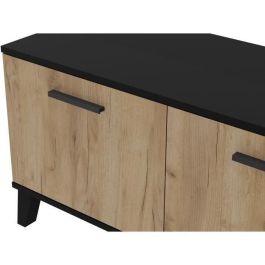 Mac T31152M8M51VO Zapatero THEO 2 puertas roble rústico contorno negro capacidad 8-10 pares 100x40x52 cm Mac T31152M8M51VO Zapatero THEO 2 puertas roble rústico contorno negro capacidad 8-10 pares 100x40x52 cm