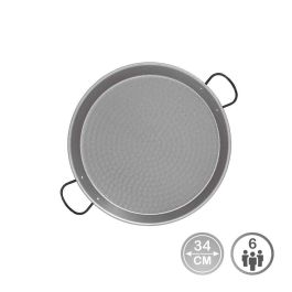 Vaello Paellera Tradicional Acero Pulido ø34 cm (6 Personas) Apta Cocinas de Gas Fabricación Nacional Precio: 7.79000057. SKU: S7916598