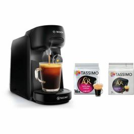 Máquina de cápsulas TASSIMO FINESSE BOSCH - TAS16B2 negra + 2 paquetes de T-Discs Precio: 94.89000048. SKU: B1JAFCMMA4