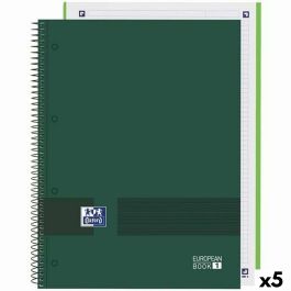 Cuaderno Oxford European Book Write&Erase Verde militar A4 80 Hojas (5 Unidades)