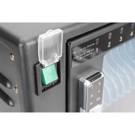 Digitus Armario de carga móvil para 16 tablets hasta 14'' USB-A, Metal, Negro con 4 ruedas