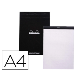 Rhodia Bloc Notas Black Dot Pad DIN A4 80 Hojas 80 g/m² Liso con Puntos Negros 5 mm Perforado Precio: 5.94999955. SKU: B1AZ34GBR7