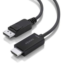 AISENS - CABLE CONVERSOR DISPLAYPORT A HDMI 4K@60HZ, DP/M-HDMI/M, NEGRO, 0.6M
