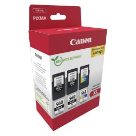Canon PG560XL/CL561XL Multipack Tinta Original Negro y Color para Canon Pixma, 400 Páginas