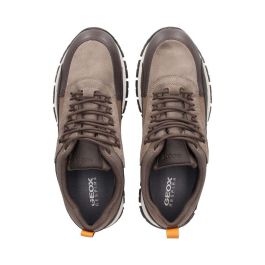 Zapatillas Casual Hombre Geox Doray Abx Dk Marrón 45