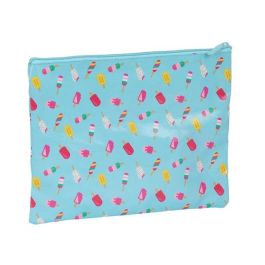 Safta Bolso de Verano Ice Cream Infantil | Edad 3 Años | Color Turquesa | Material Algodón