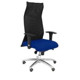 Sillon Piqueras Y Crespo Sahuco Xl Direccion Hasta 160 Kg Mecanismo Sincro Brazos Regulables En Altura Respaldo Malla Transpirable Negra Asiento A Medida Con Espuma Viscoelastica Y Tapizado Bali Azul Precio: 609.94999989. SKU: S5703094