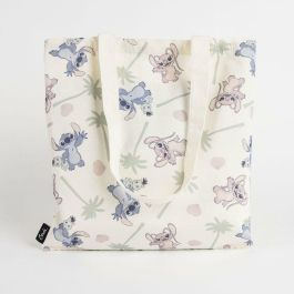 Cerdá Bolsa Shopping Stitch 36.7 x 40.0 x 4.0 cm Azul - Para niños mayores de 3 años